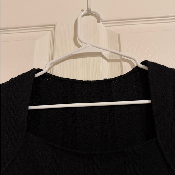 SHEIN Chiquease Square Neck Cable Knit Bodysuit - Picture 5 of 6